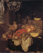 BEYEREN, Abraham van Still Life with Lobster oil painting